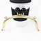 Metal Bag Handles Kiss Clasp